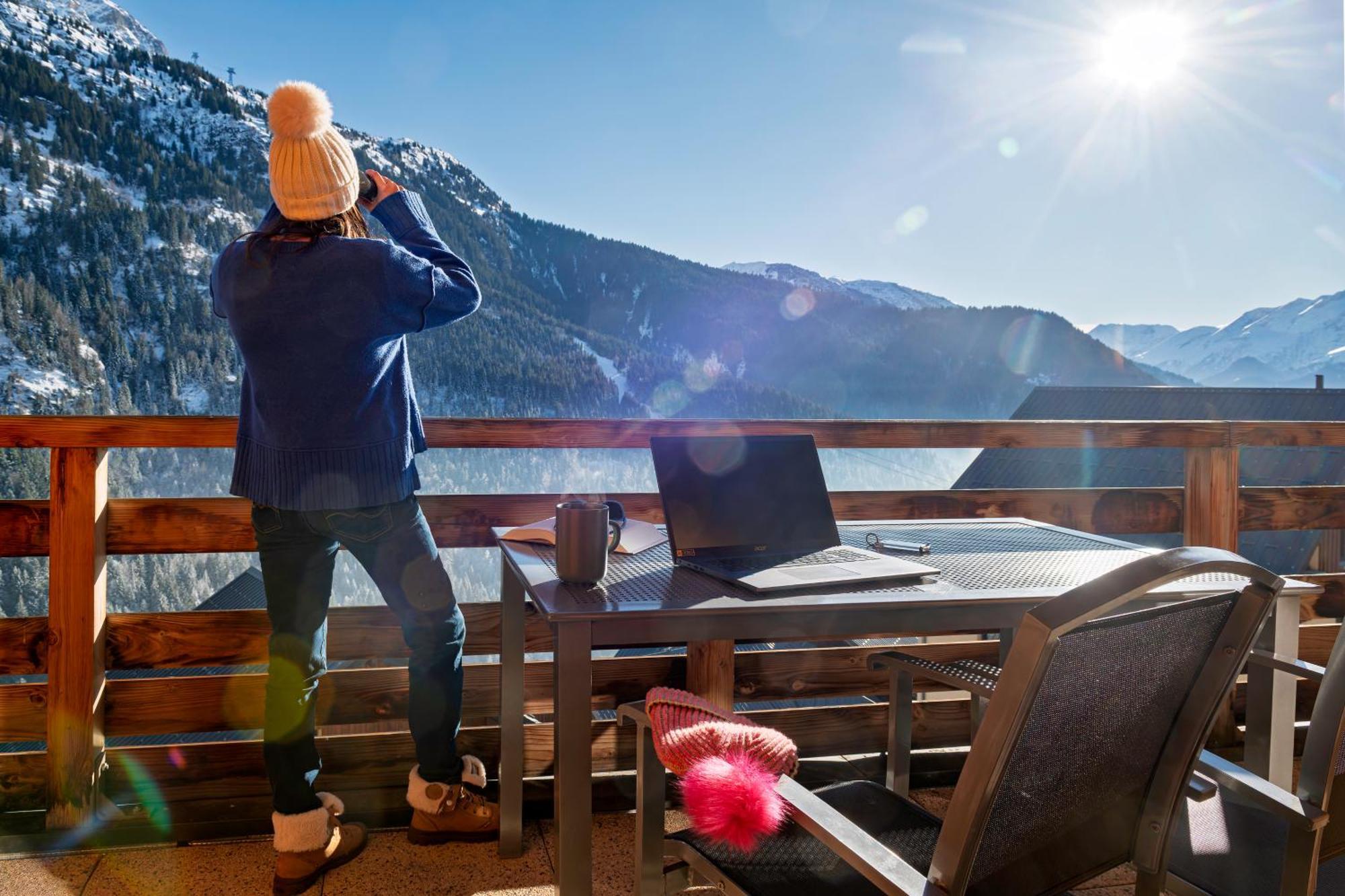 Residence Goelia Le Crystal Vaujany Dış mekan fotoğraf